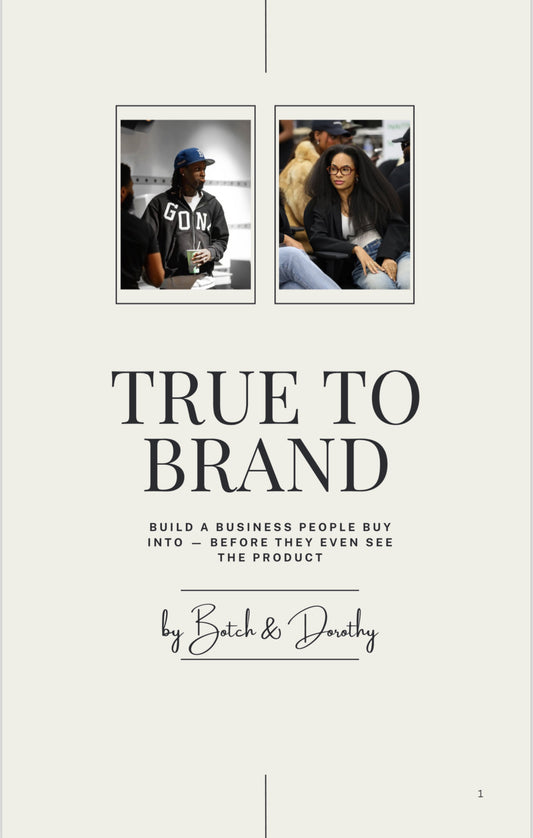 TRUE TO BRAND e-book